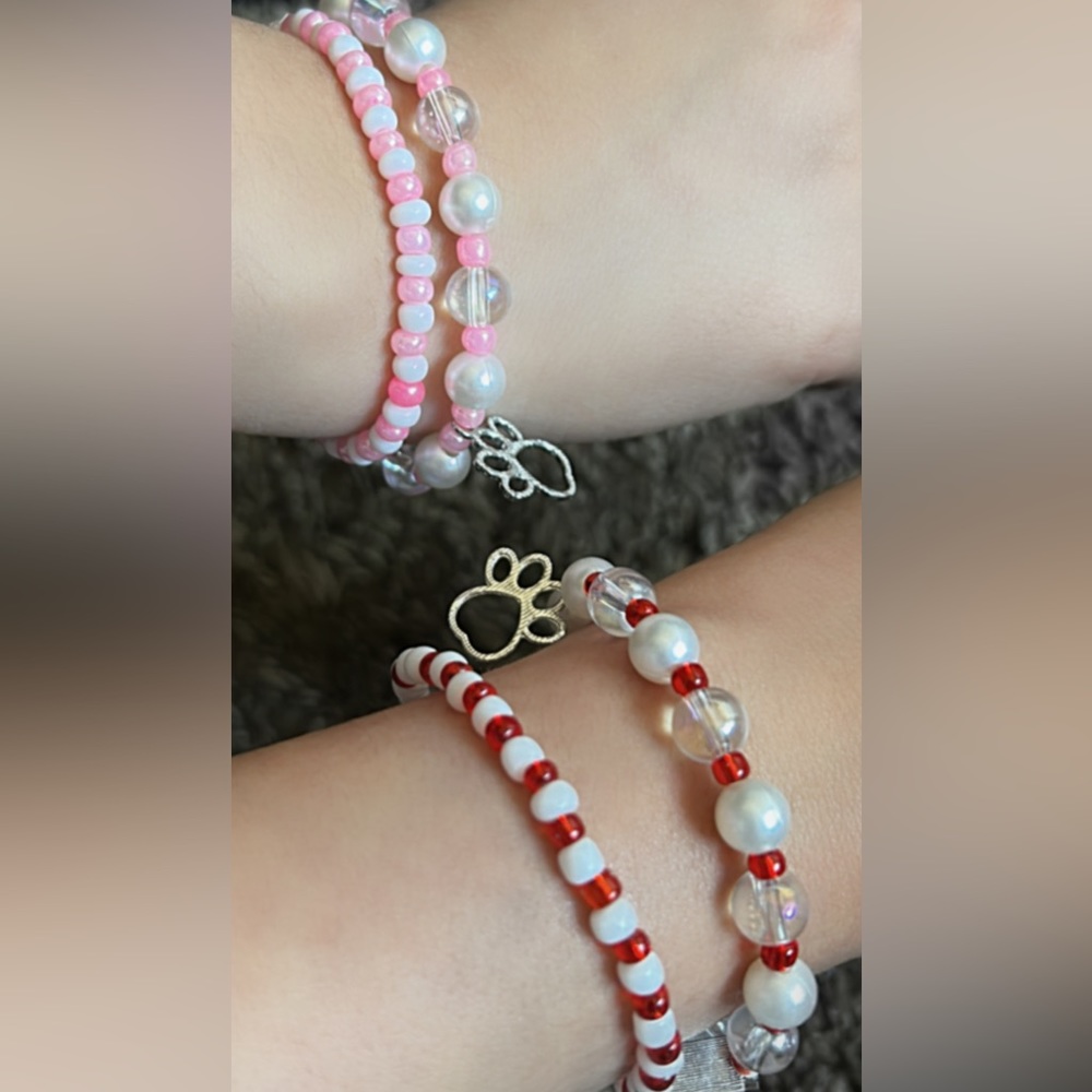 Dog Matching bracelet for best friends significant others couples